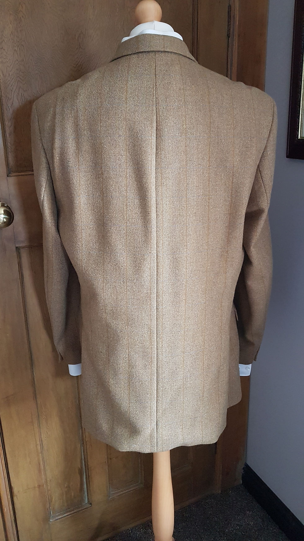 Thumbnail: LOVAT TWEED WOOL JACKET. SIZE 44L