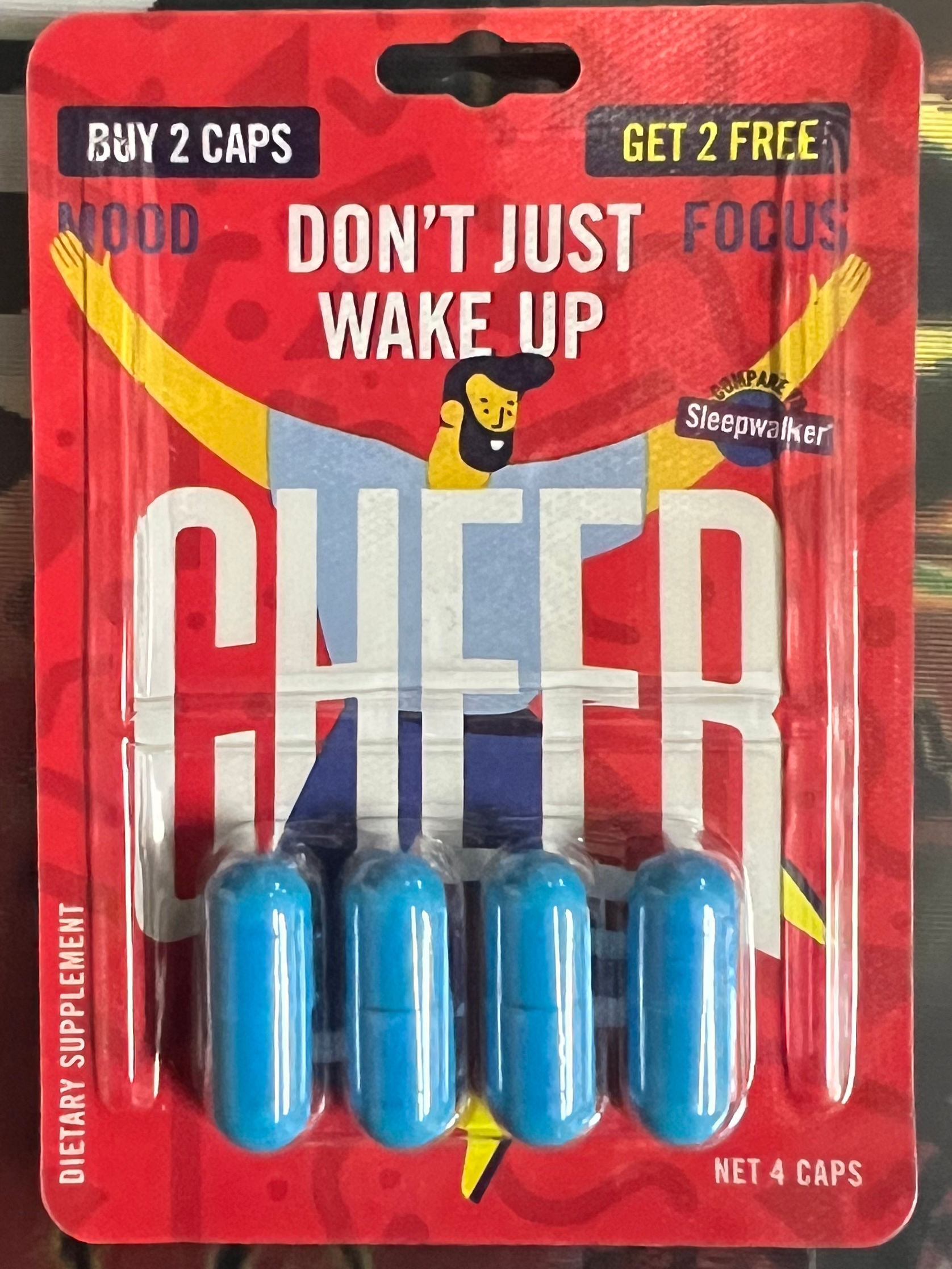 CHEER UP ENERGY 100 count pills 