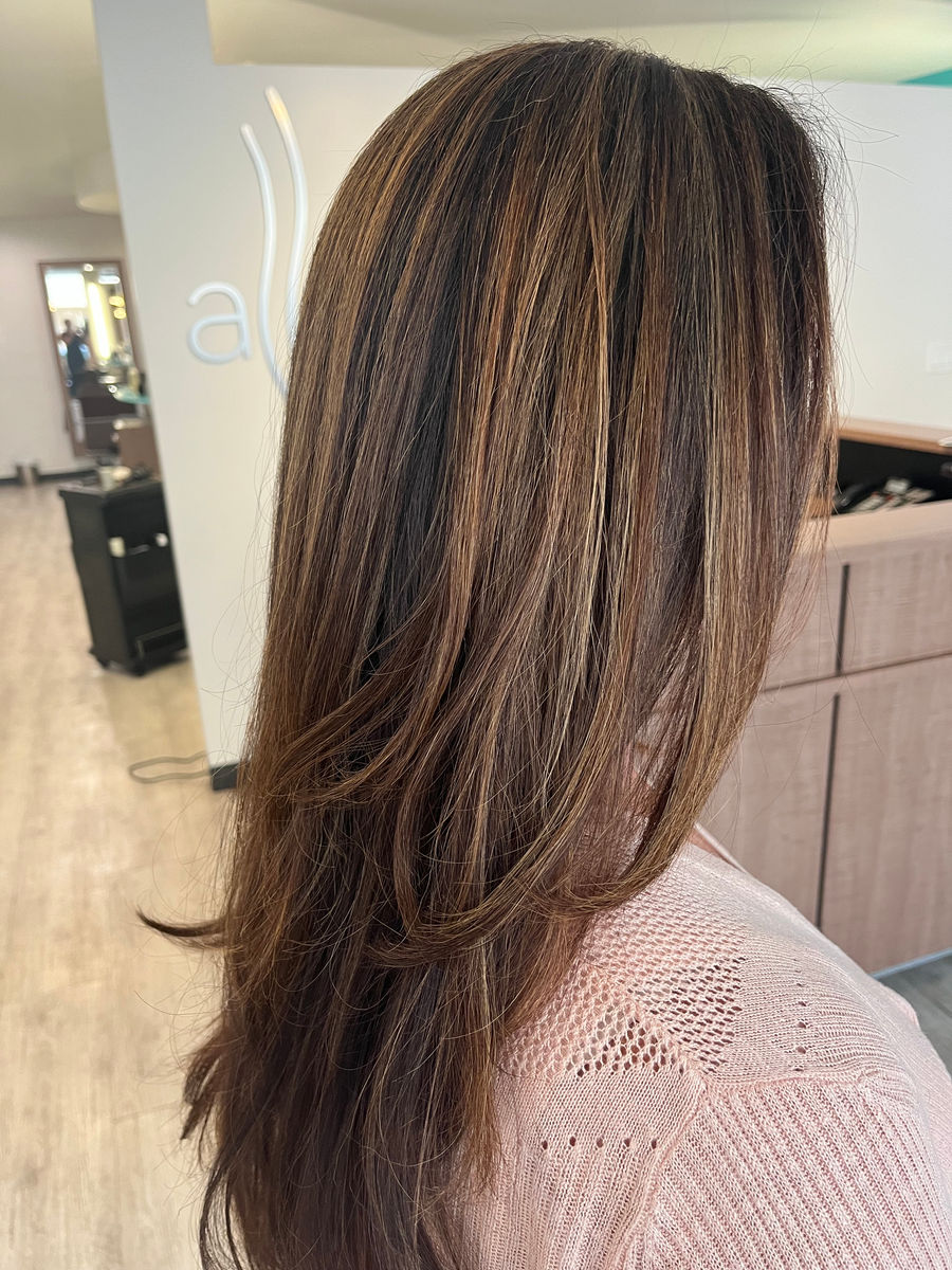 root color and highlights