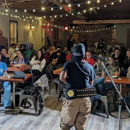 Live music in the rented Event Hall space