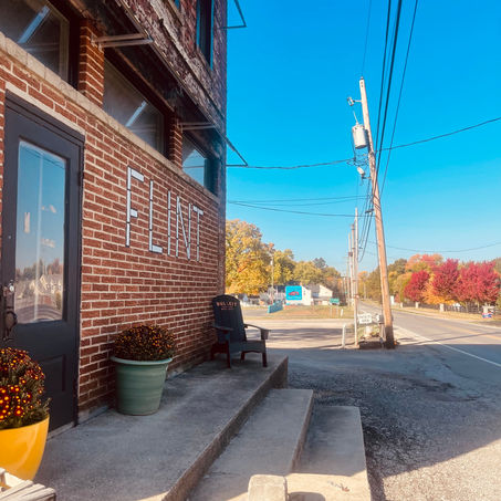 Scenic view outside the Flint Station bar