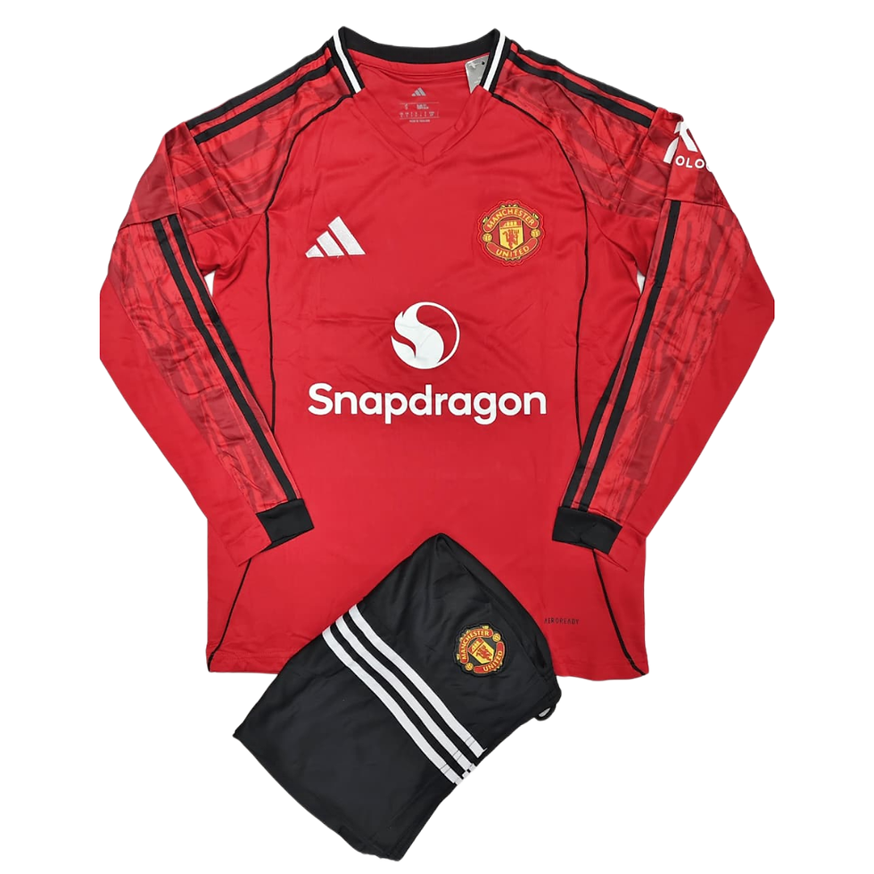 Manchester United 25/26 Home - FULL SLEEVE SET