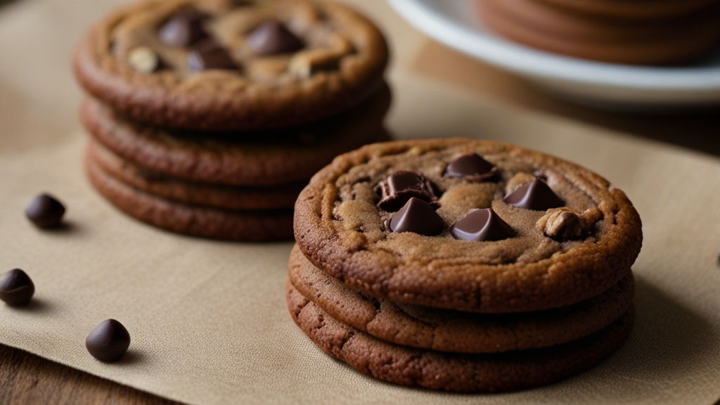 Galletas con chispas de chocolates