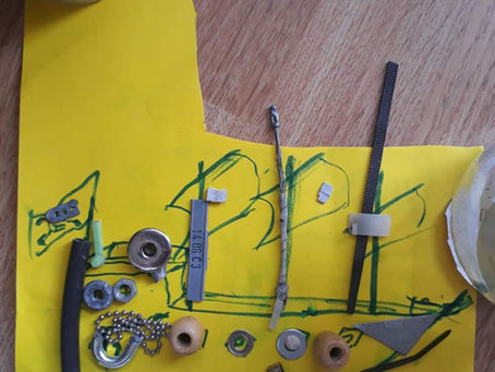 Bateau en recycl'art