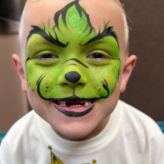Popular Grinch Face paint