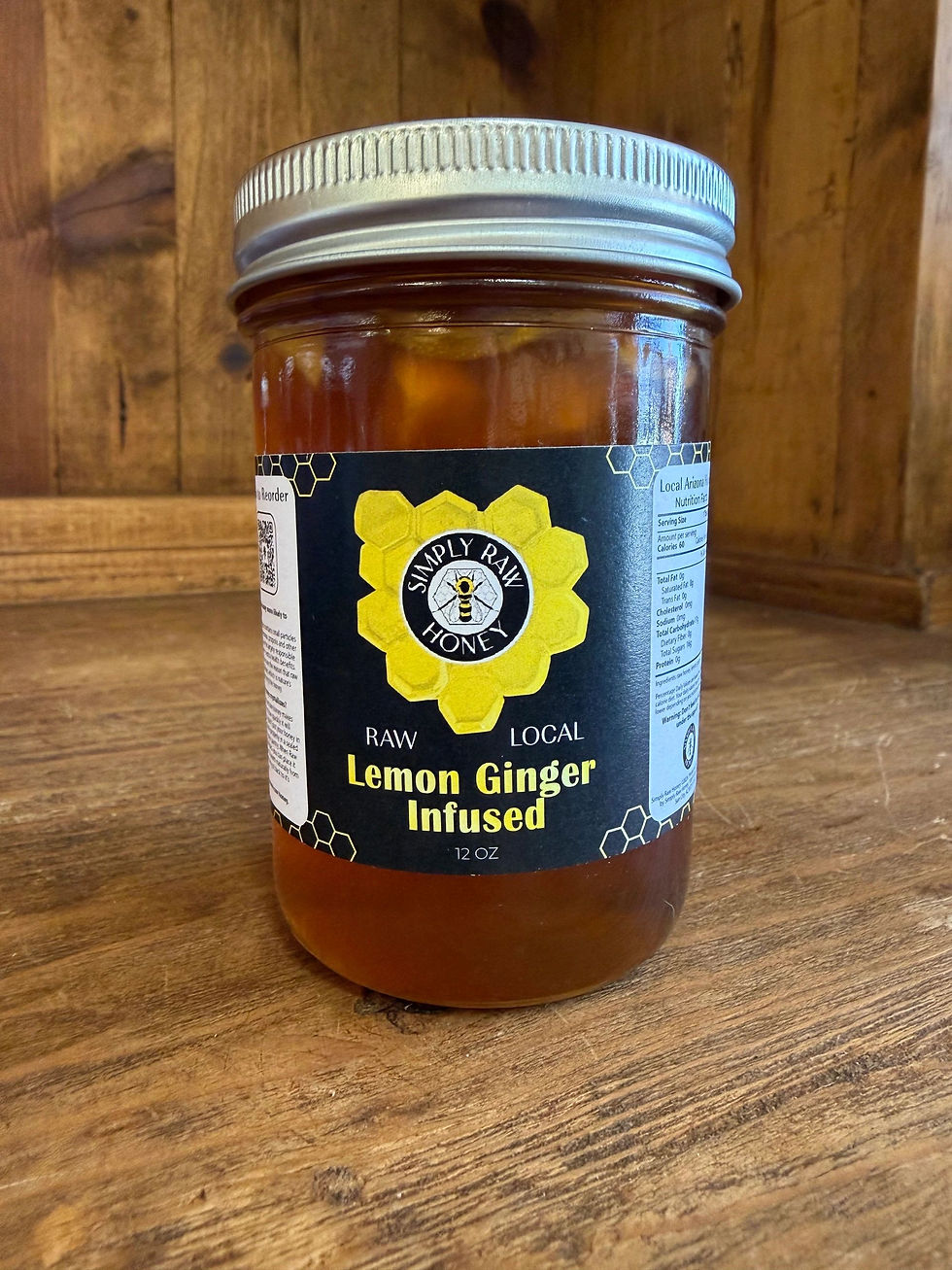 Lemon Ginger Infused Honey - image 1