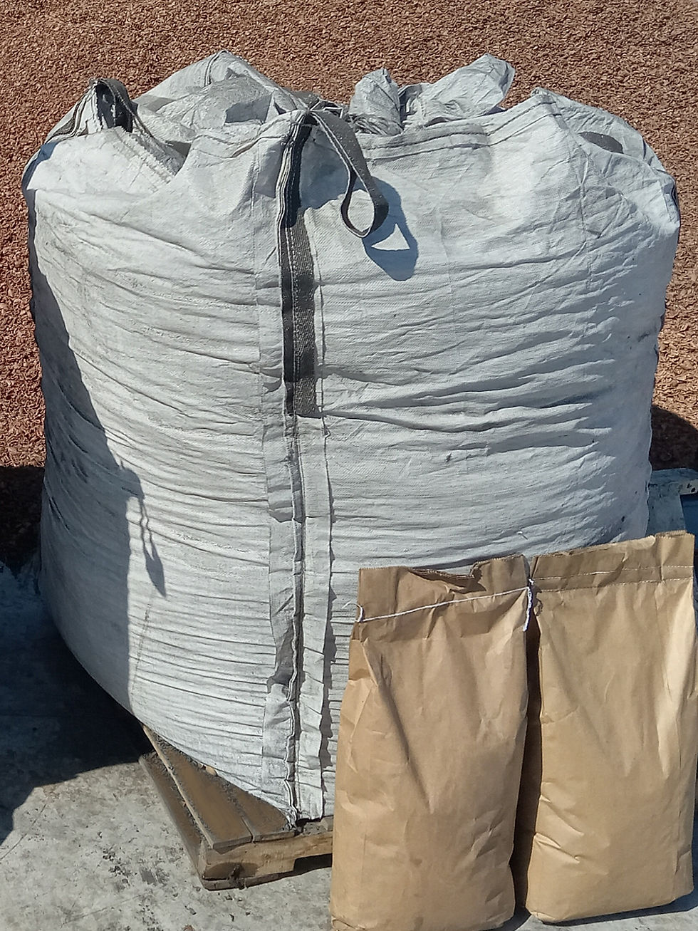 Thumbnail: PecanChar Natural - 2 Cubic Yard Bulk Bag