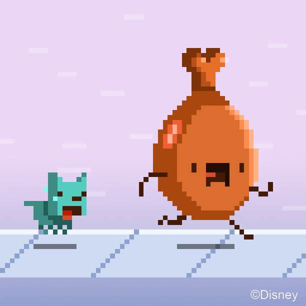Dog Chases Chicken.gif