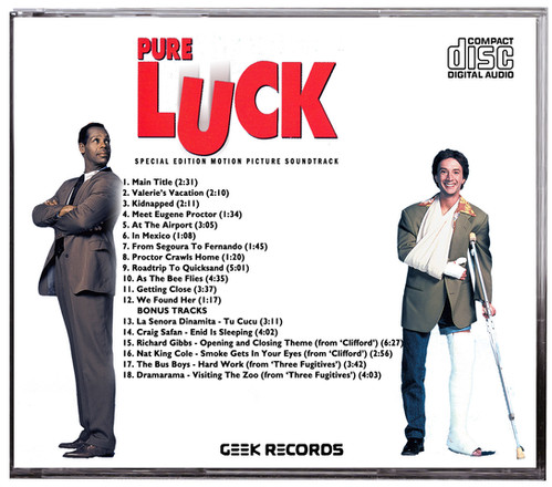 Pure Luck (1991) Special Edition CD Score | CDsYouWant.com CDs You