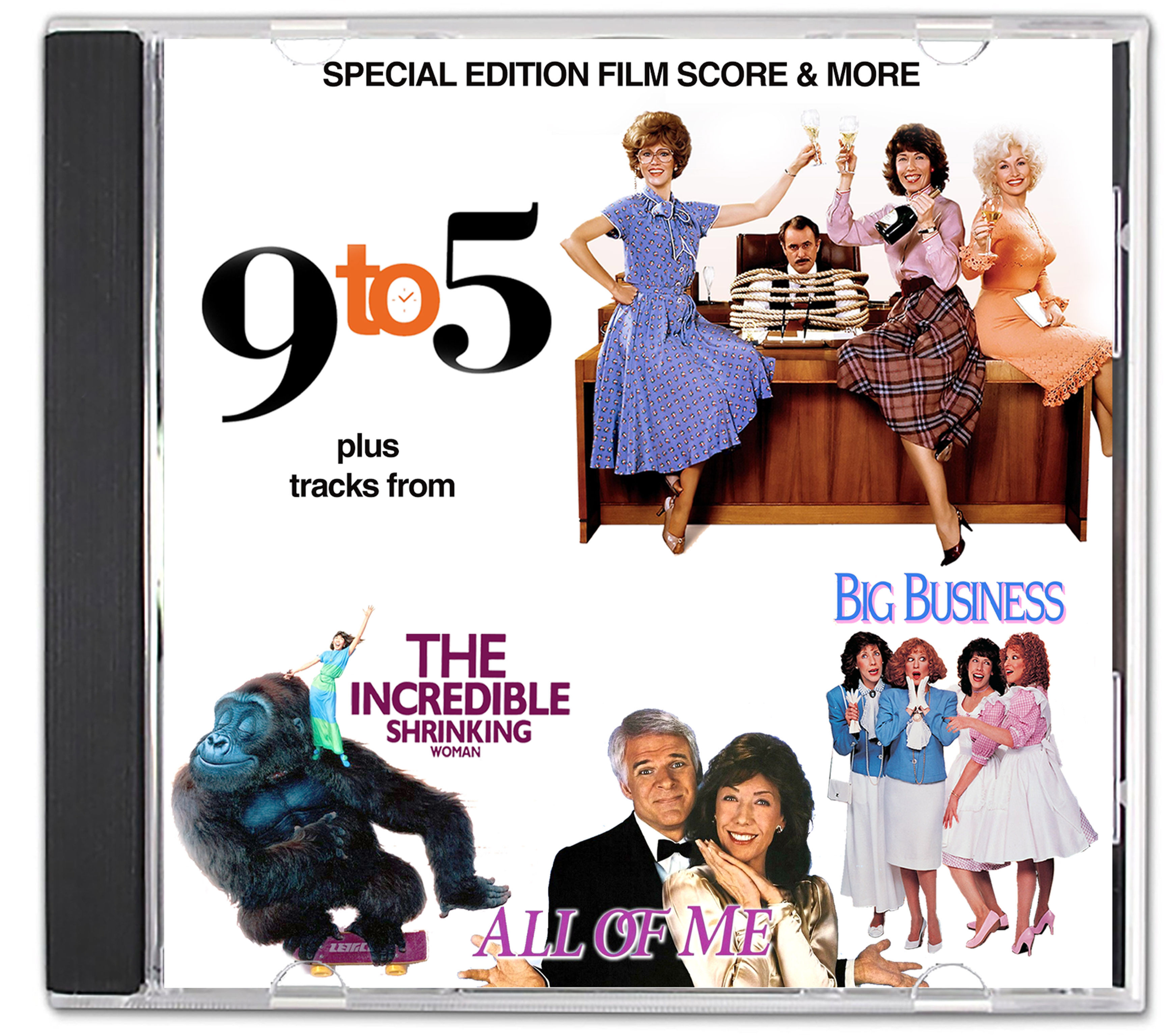 9 To 5 (1981) CD Incredible Shrinking Woman All Of Me Big Business CD soundtrack