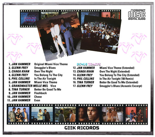Miami Vice (1986) Special Edition CD Soundtrack | CDsYouWant.com