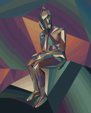 Cubist Thinker.gif