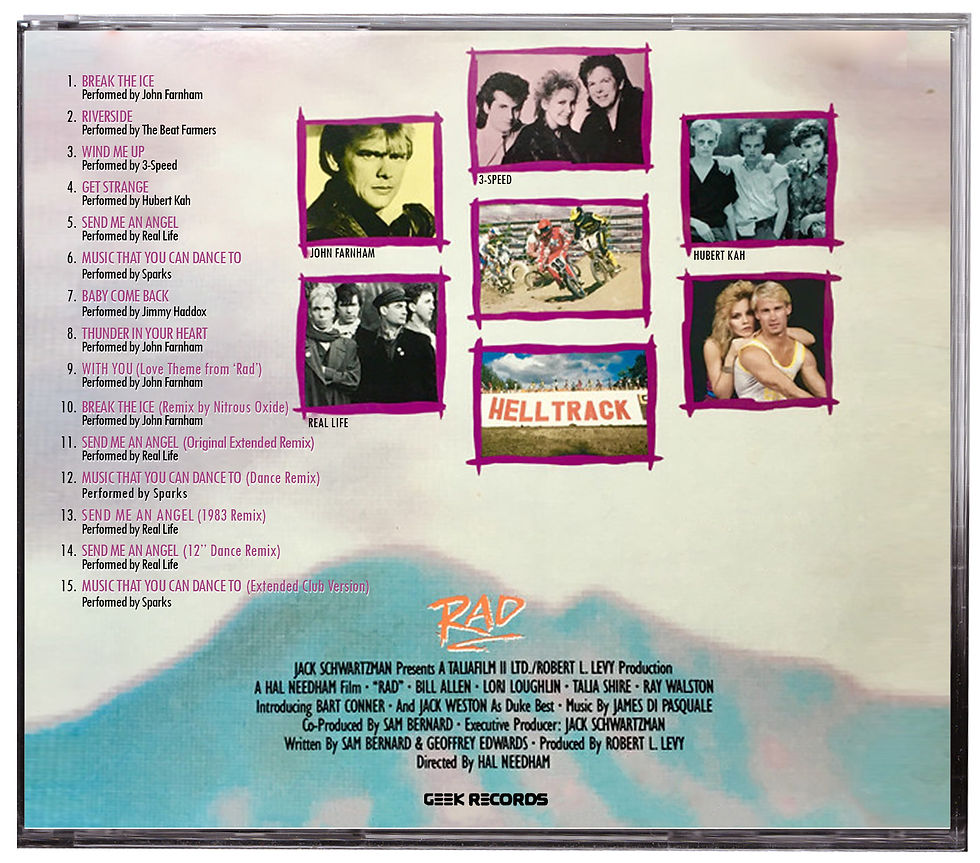 Thumbnail: Rad! (1986) Special Edition Film Soundtrack