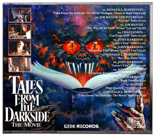 Tales From The Darkside (1990) Special Edition CD Soundtrack