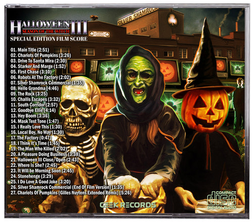Halloween III: Season O The Witch (1983) Special Edition CD