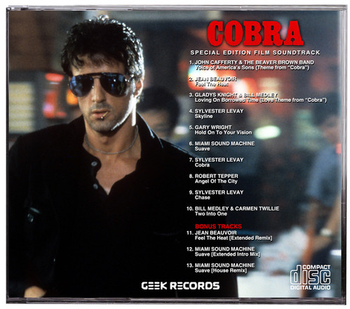 Cobra (1986) Special Edition CD Soundtrack | CDsYouWant.comCDs You