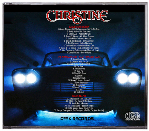 Christine (1983) Special Edition CD Soundtrack | CDsYouWant.com