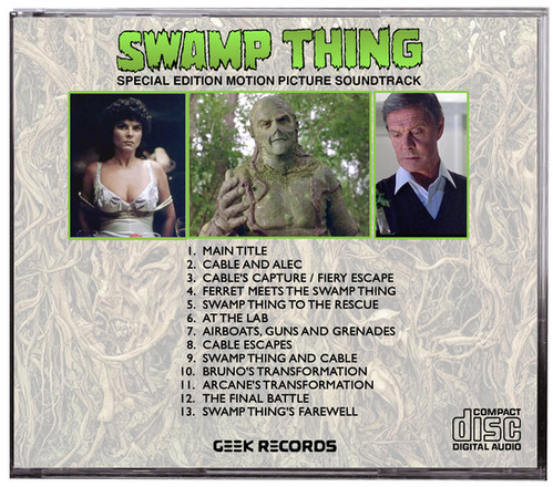 Swamp Thing (1982) Special Edition CD Soundtrack | CDsYouWant
