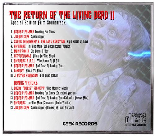 その他 THE RETURN OF THE LIVING DEAD [CD] The Return Of The Living Dead (1989) Special Edition CD
