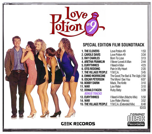 Love Potion #9 (1992) Special Edition CD Soundtrack | CDsYouWant