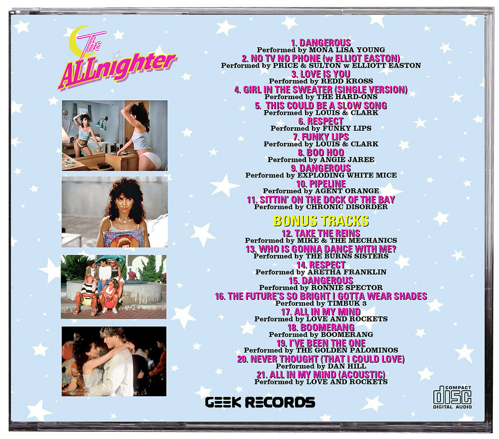 Thumbnail: The Allnighter (1988) Special Edition Film Soundtrack