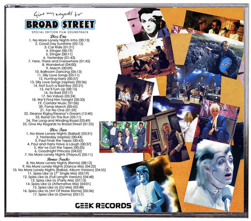 Give My Regards To Broad Street (1984) 2 CD Special Edition CD