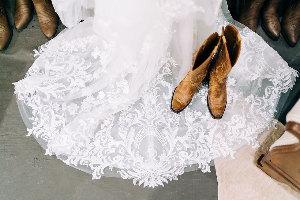 boots and dress