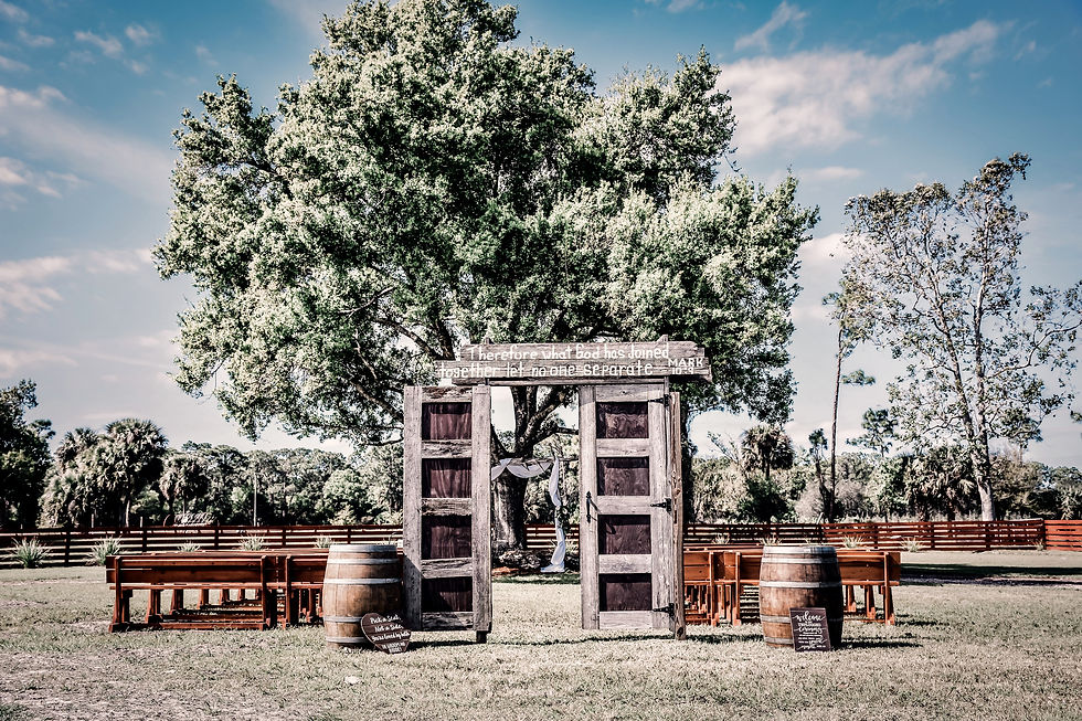 Wedding at Rockin H Ranch