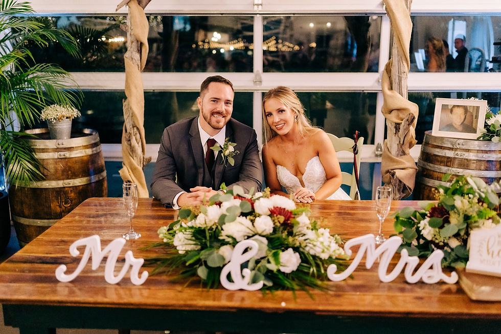 head table