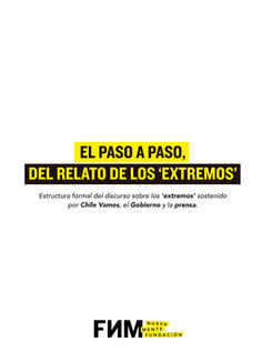 EL PASO A PASO, DEL RELATO DE LOS 'EXTREMOS'