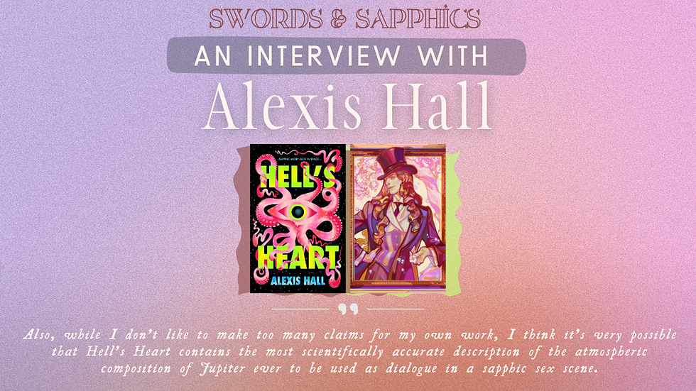 Hell's Heart: An Author Interview with Alexis Hall