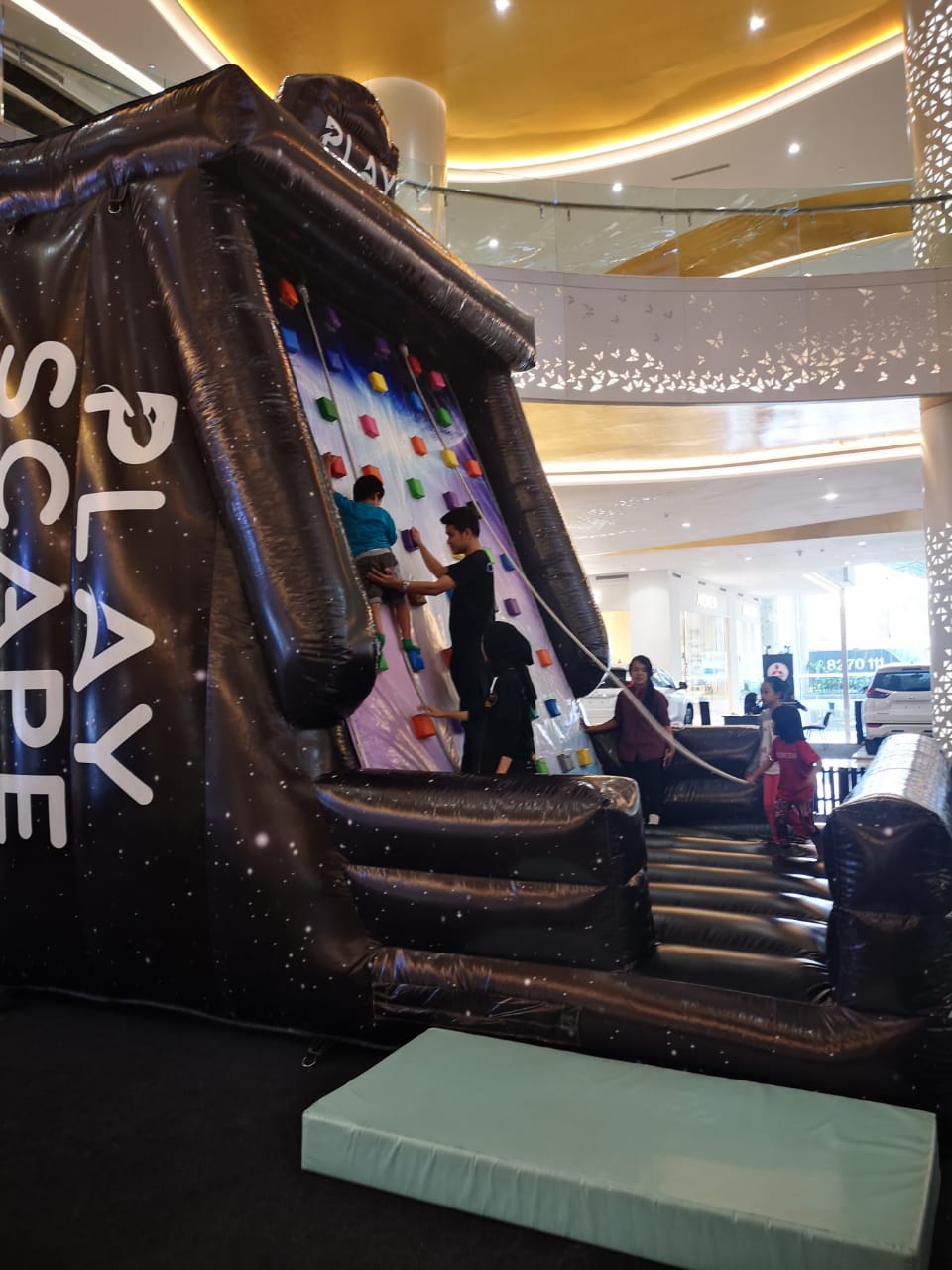 Moon Surface - Climbing Wall