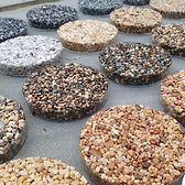 Resin bound different colours