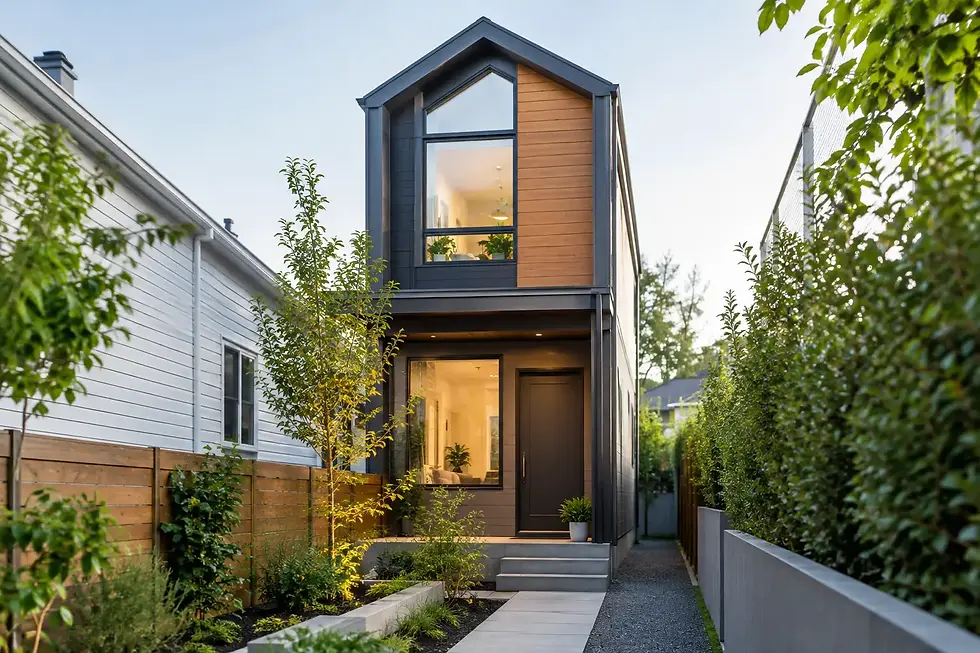 How to Optimise Narrow Blocks for Better Homes