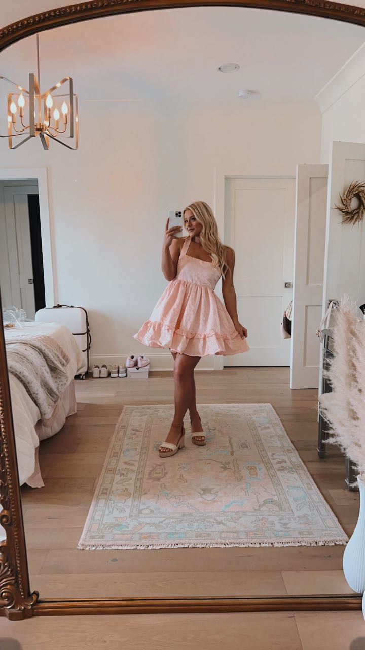 Thumbnail: Light Pink Bow Dress