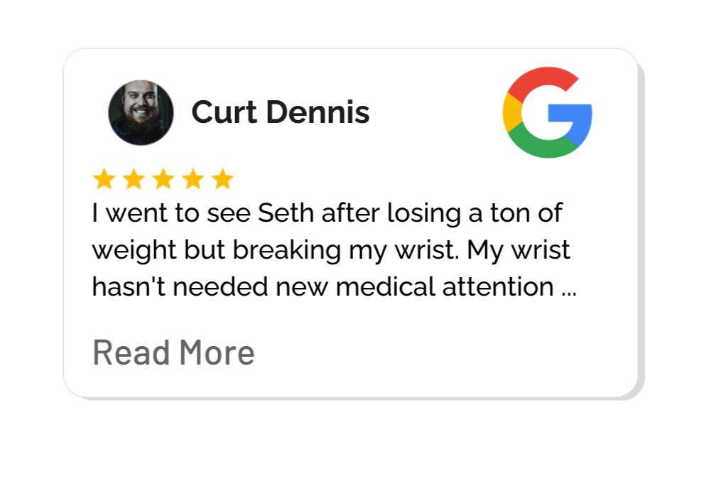 verified 5 star review for personal training