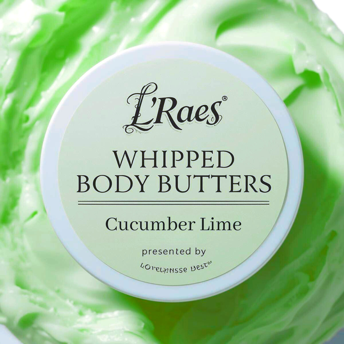 Whipped Shea Body Butter- Cucumber Lime 4 ounce