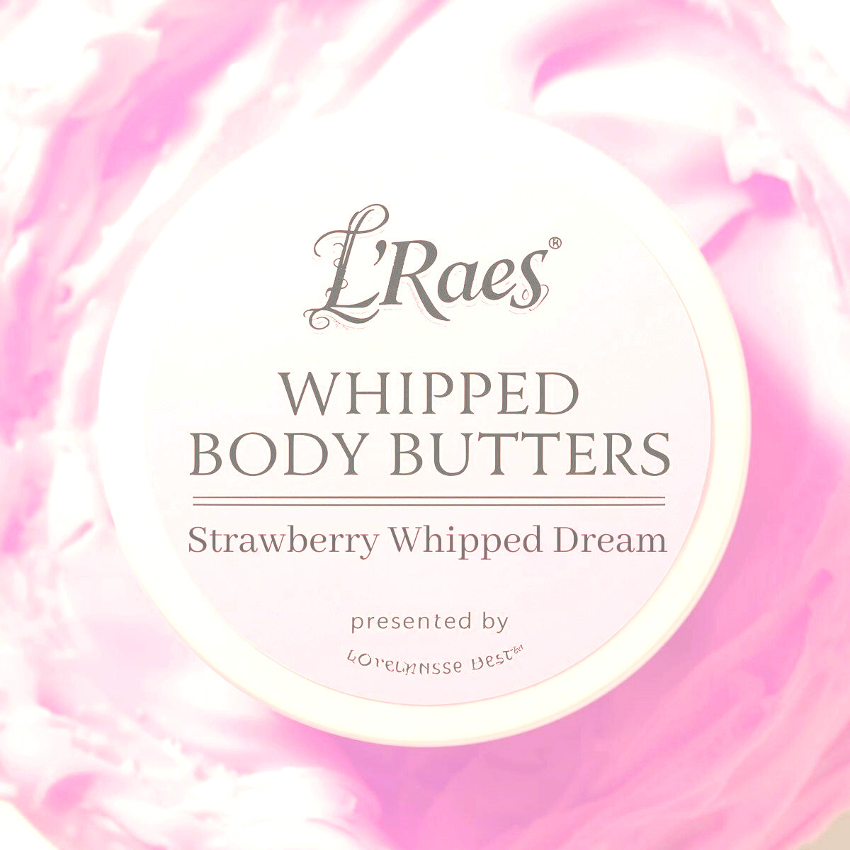 Whipped Shea Body Butter-Strawberry Whipped Dream 16 ounce
