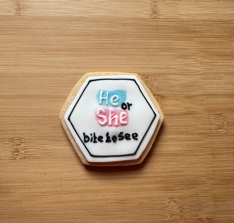 Thumbnail: Gender Reveal Biscuits - Luxury Handmade Biscuits