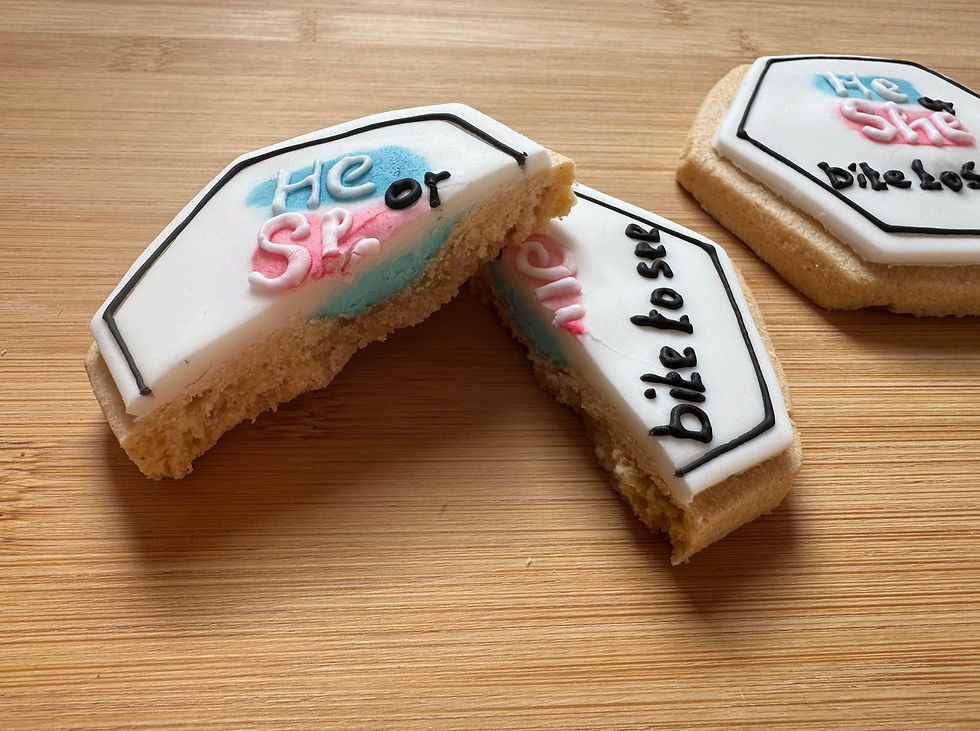 Thumbnail: Gender Reveal Biscuits - Luxury Handmade Biscuits