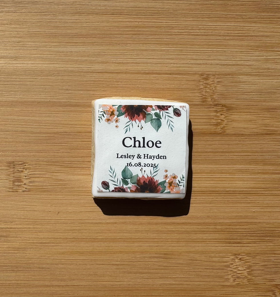 Thumbnail: Ready to Personalise Wedding Favours - Flower & Foliage design