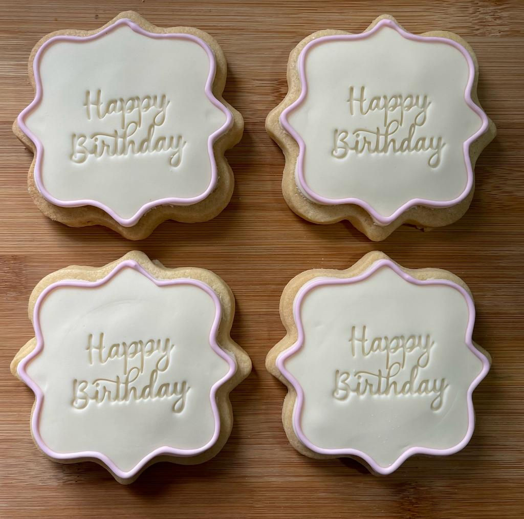 Birthday Biscuits - Luxury Novelty Iced Biscuits/Cookies