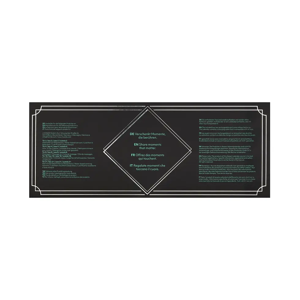 Thumbnail: AMORELIE Advent Calendar «Luxury Edition»  (18+)