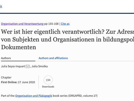 Wer ist hier eigentlich verantwortlich?