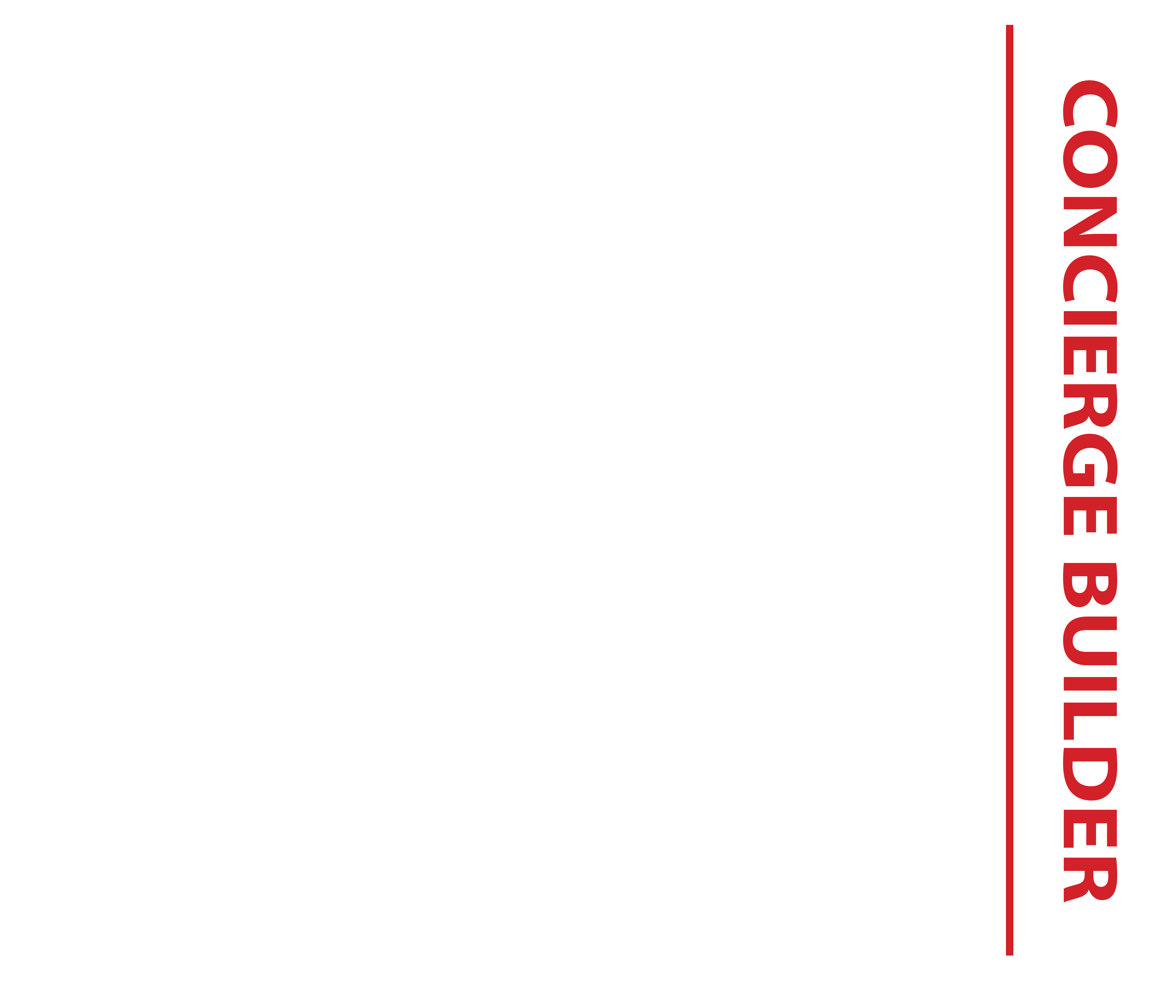 RWB Construction Management logo - white text on dark background, symbolizing luxury and quality
