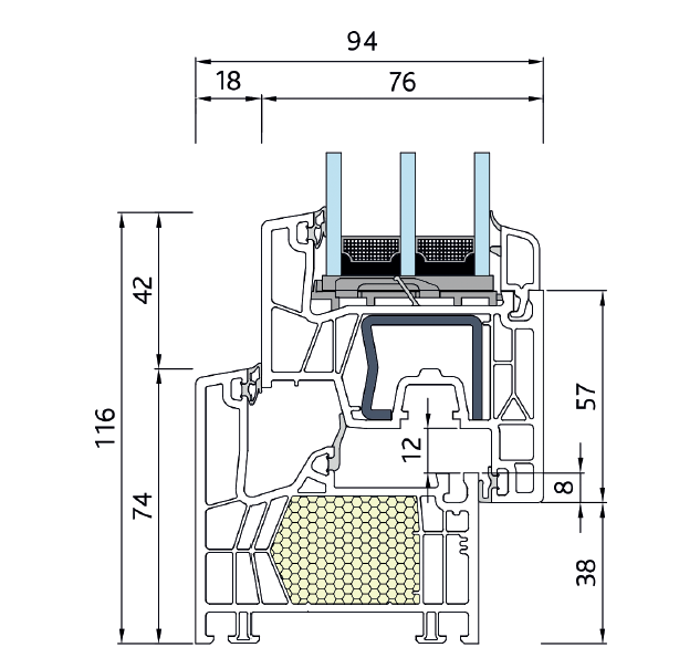 Passive House profile diagram