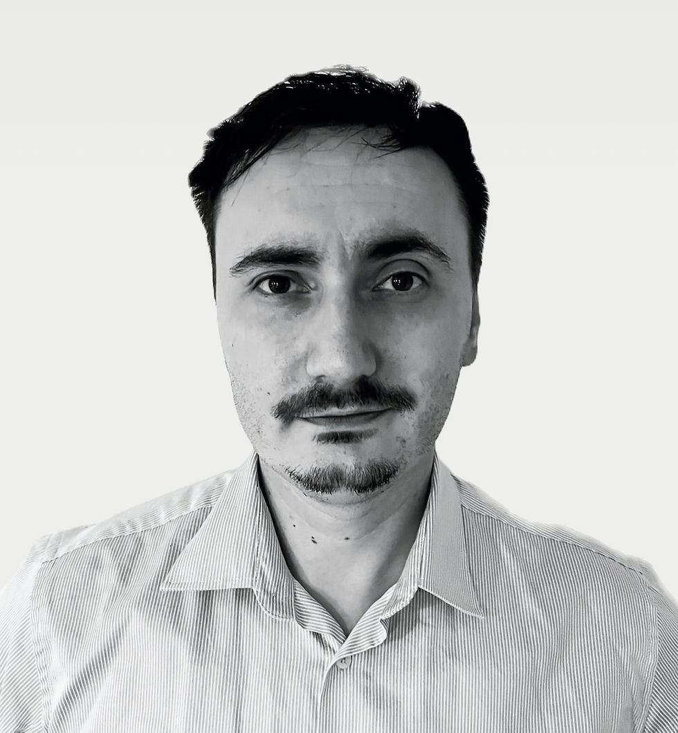 A photo of an employee who works in technical and planning department