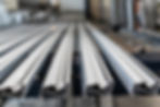 a close up photo of the profiles we use to produce winodws.