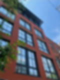 A reference photo of our windows at 316-318 Garden street, Hoboken.