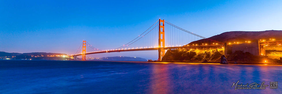 Golden Gate Bridge in San Francisco, America. Michael Scott Lees fine art photographic prints for sale